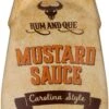 Rum And Que "Slap It On" - Carolina Mustard BBQ Sauce