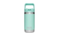 YETI "Rambler" Junior 12oz Kids Bottle -Traeger Pellet Grills 190299 Rambler Junior 12oz Bottle Website Assets Front Ablated Side Seafoam 1680x1024 v2 1602119975327