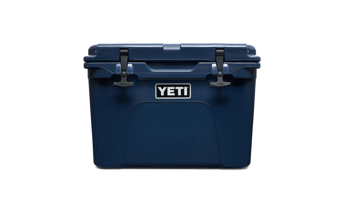 YETI "Tundra" 35 Hard Cooler YETI "Tundra" 35 Hard Cooler -Traeger Pellet Grills 191241 Navy Hard Coolers Website Assets Studio Tundra 35 Navy Front 1680x1024 1611883828100