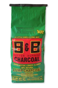 B&B "Hickory" Lump Charcoal 9kg