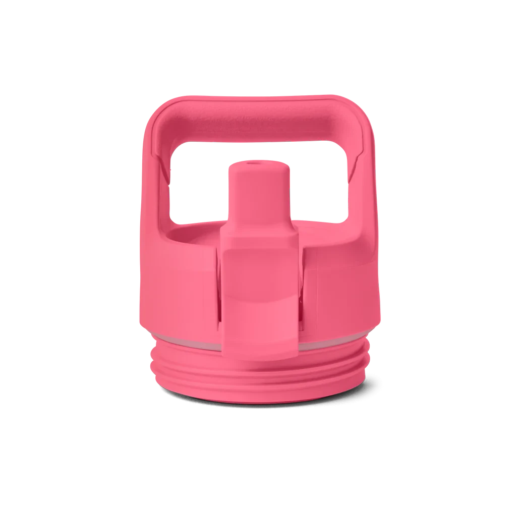 YETI "Rambler" Bottle - Straw Cap -Traeger Pellet Grills 21071502496 70000002423 YETI Wholesale drinkware Rambler CM Straw Lid Tropical Pink Front Open 2539 2400x2400 60dfc973 7db1 4238 b9a8 a7cea35b1285