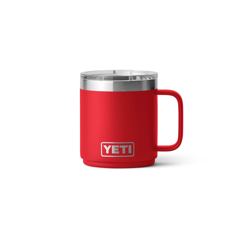 YETI "Rambler" 10oz Stackable Mug -Traeger Pellet Grills 220078 site studio 1H23 Drinkware Rambler 10oz Mug Rescue Red Front 4154 Primary B 2400x2400 faa17652 1675 4647 b497 49460a8fb7dd