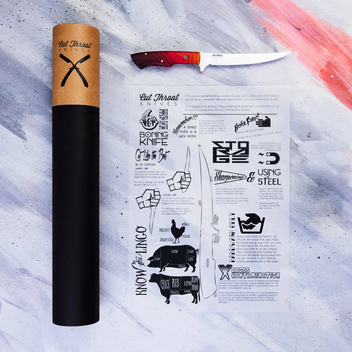 Cut Throat Knives "Boning" 6" Knife Cut Throat Knives "Boning" 6" Knife -Traeger Pellet Grills 240227 CTK 025 scaled