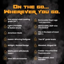 Gateway Drum Smoker "Go2™ Smoker And Grill" -Traeger Pellet Grills 2 c9d90ae5 5c7e 4e15 8a35 504cb83cd942