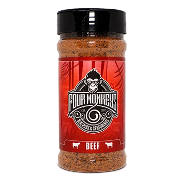 Four Monkeys "Beef" Rub Shaker Four Monkeys "Beef" Rub Shaker -Traeger Pellet Grills 4MBeef slider