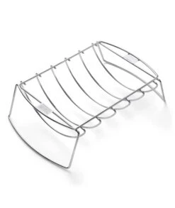 Weber "Premium Reversible Rib And Roast Holder"