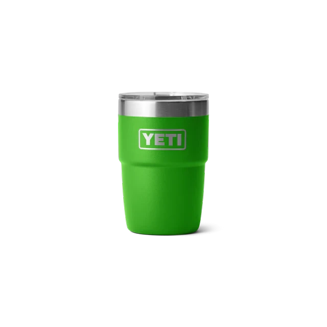 YETI "Rambler" 8oz Stackable Cup -Traeger Pellet Grills 70000002938 21071503167 site studio drinkware Rambler 8oz Tumbler Canopy Green Front 1734 Primary B 2400x2400 49376e9c 7a9a 4fc3 9251 9d95cc510425