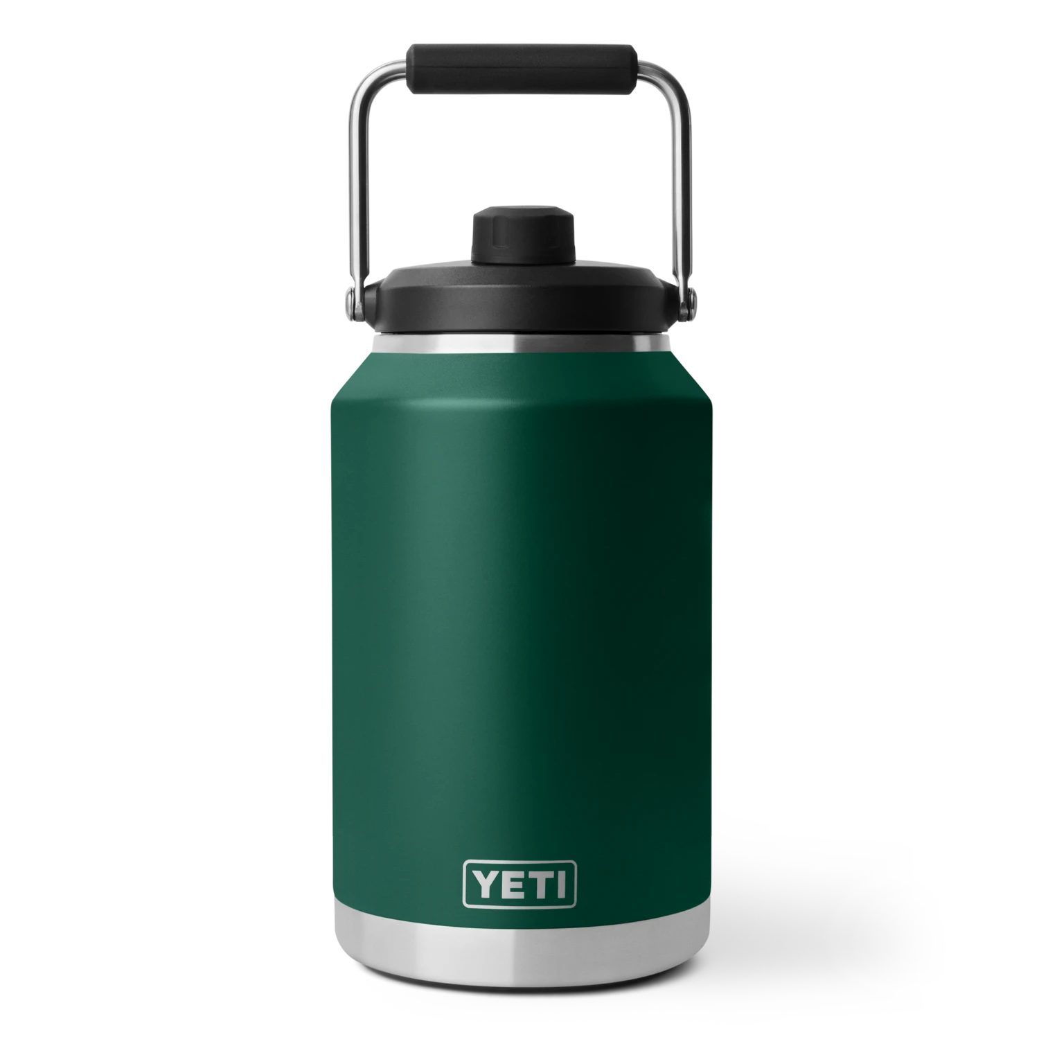 YETI "Rambler" One Gallon Jug 2.0 -Traeger Pellet Grills 70000004876 21071505869 site studio drinkware Rambler 1 Gallon Jug 2.0 Black Forest Green Front 075 Primary B 2400x2400 ca96db34 090a 47dc 8eee afe60c217143