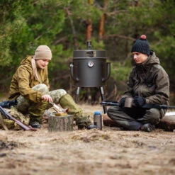 Gateway Drum Smoker "Go2™ Smoker And Grill" -Traeger Pellet Grills AdobeStock Go2Hunters142227036