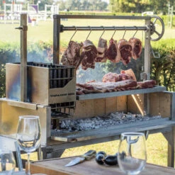 Tagwood BBQ "BBQ03SS" Argentine Santa Maria Wood Fire & Charcoal Grill 3 Tagwood BBQ "BBQ03SS" Argentine Santa Maria Wood Fire & Charcoal Grill -Traeger Pellet Grills Argentine grill charcoal outdoor BBQ03SS 2