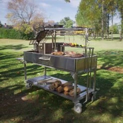 Tagwood BBQ "BBQ06SS" XL Argentine Wood Fire & Charcoal Grill -Traeger Pellet Grills Best Argentine Grill BBQ05SS 1 Outdoor