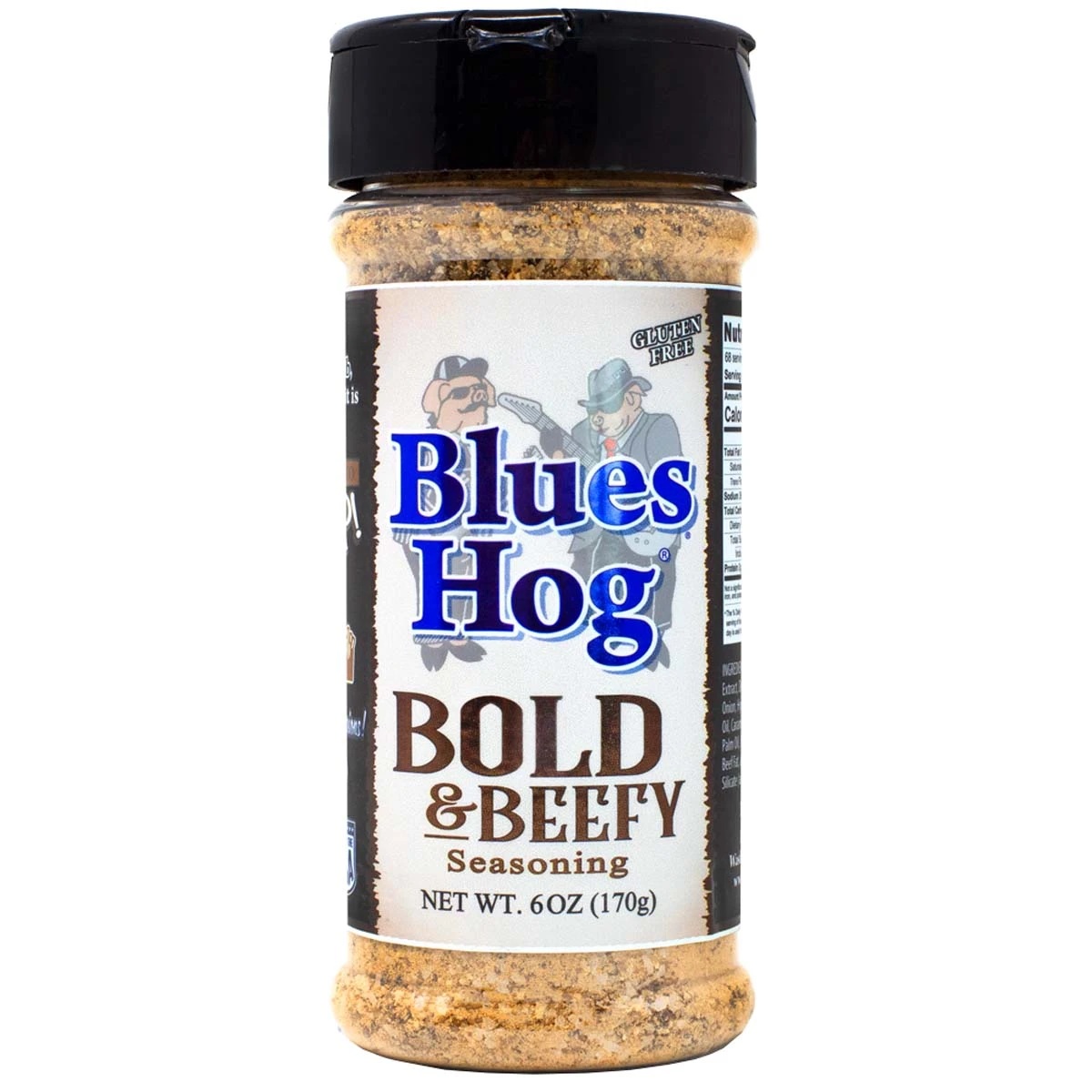 Blues Hog "Bold & Beefy" Seasoning Blues Hog "Bold & Beefy" Seasoning -Traeger Pellet Grills Bold Beefy 6ozFront
