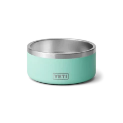 YETI "Boomer" 4 Dog Bowl -Traeger Pellet Grills Boomer Dog Bowl 4 Seafoam Front 4184 B