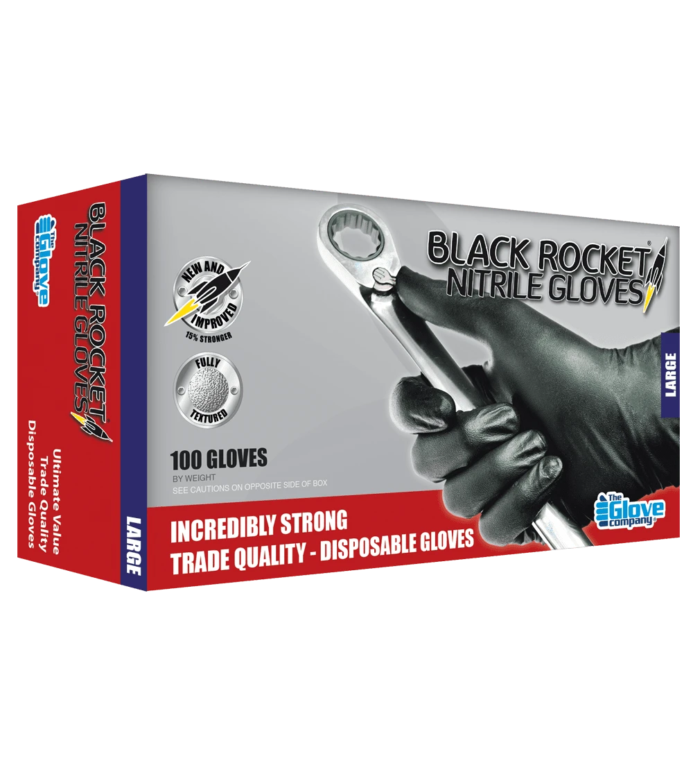 Black Rocket "Nitrile Gloves" Black Rocket "Nitrile Gloves" -Traeger Pellet Grills