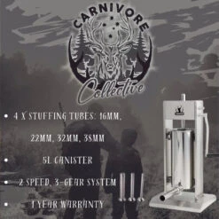 Carnivore Collective "Sausage & Salami Stuffer" - 5L