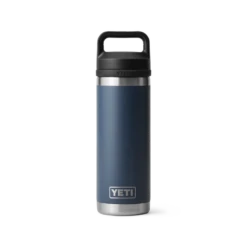 YETI "Rambler" 18oz Bottle -Traeger Pellet Grills Drinkware BottleChug 18oz Navy Studio PrimaryB 620e6980 2aa0 4870 b291 65a1b16f055c