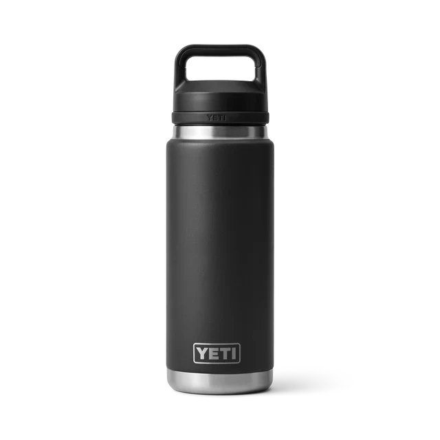 YETI "Rambler" 26oz Bottle - Chug Cap YETI "Rambler" 26oz Bottle - Chug Cap -Traeger Pellet Grills Drinkware BottleChug 26oz Black Studio PrimaryA