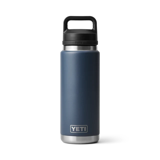 YETI "Rambler" 26oz Bottle - Chug Cap YETI "Rambler" 26oz Bottle - Chug Cap -Traeger Pellet Grills Drinkware BottleChug 26oz Navy Studio PrimaryA b0e3e855 7a3f 4dcb 886c bdb6ebb0dbb6