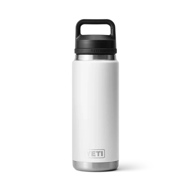YETI "Rambler" 26oz Bottle - Chug Cap YETI "Rambler" 26oz Bottle - Chug Cap -Traeger Pellet Grills Drinkware BottleChug 26oz White Studio PrimaryA