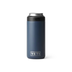 YETI "Colster" 250ml Slim Can Holder 3 YETI "Colster" 250ml Slim Can Holder -Traeger Pellet Grills Drinkware ColsterSlim 12oz Navy Studio PrimaryB