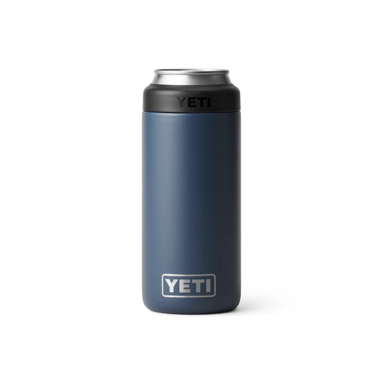 YETI "Colster" 250ml Slim Can Holder YETI "Colster" 250ml Slim Can Holder -Traeger Pellet Grills Drinkware ColsterSlim 12oz Navy Studio PrimaryB