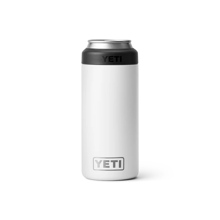 YETI "Colster" 250ml Slim Can Holder YETI "Colster" 250ml Slim Can Holder -Traeger Pellet Grills Drinkware ColsterSlim 12oz White Studio PrimaryB