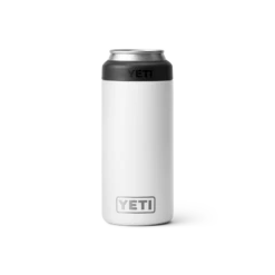 YETI "Colster" 355ml Slim Can Holder -Traeger Pellet Grills Drinkware ColsterSlim 12oz White Studio PrimaryB 425313b0 dcfe 4138 a33a 4b53afd36587