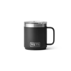 YETI "Rambler" 10oz Stackable Mug -Traeger Pellet Grills Drinkware MugMS 10oz Black Studio PrimaryB