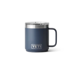 YETI "Rambler" 10oz Stackable Mug -Traeger Pellet Grills Drinkware MugMS 10oz Navy Studio PrimaryB