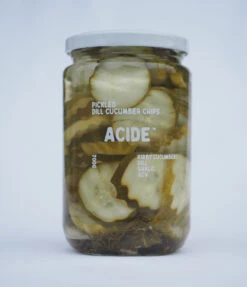 ACIDE "Crinkle Cut Dill Pickles" 700g