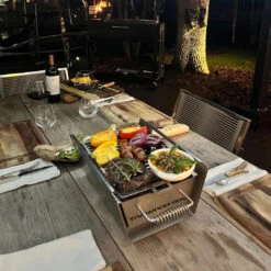 Tagwood BBQ "BBQ07SS" Table-Top Warming Brazier -Traeger Pellet Grills IMG 6417