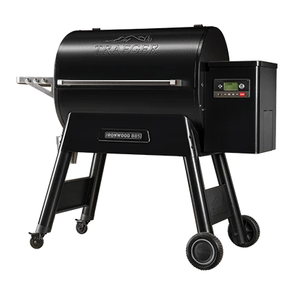 Traeger "Ironwood 885" Pellet Grill Traeger "Ironwood 885" Pellet Grill -Traeger Pellet Grills Ironwood 885 Hero Angled