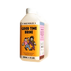 Nice Pickles "Good Time Brine Pickle Juice " 2L