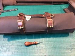 Maka Leathergoods " Knife Roll" 4 Maka Leathergoods " Knife Roll" -Traeger Pellet Grills Old World Brown Knife Roll 1024x1024 2x 7a4174d9 11f3 448d 97e7 a52f093b0010
