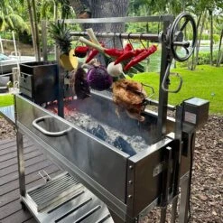 Tagwood BBQ "BBQ50SS" Stainless Steel Rotisserie Kit -Traeger Pellet Grills Photo05 10 2022165038 1800x1800 8b6ce789 34eb 4837 8b94 94087964b927