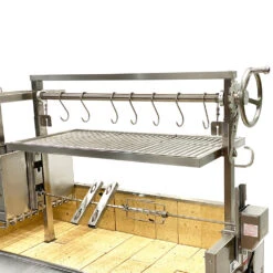 Tagwood BBQ "BBQ50SS" Stainless Steel Rotisserie Kit -Traeger Pellet Grills Photo15 04 2021155014