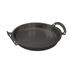 AUS-ION 'QUENCHED' 35cm Seasoned Iron BIGGA Skillet