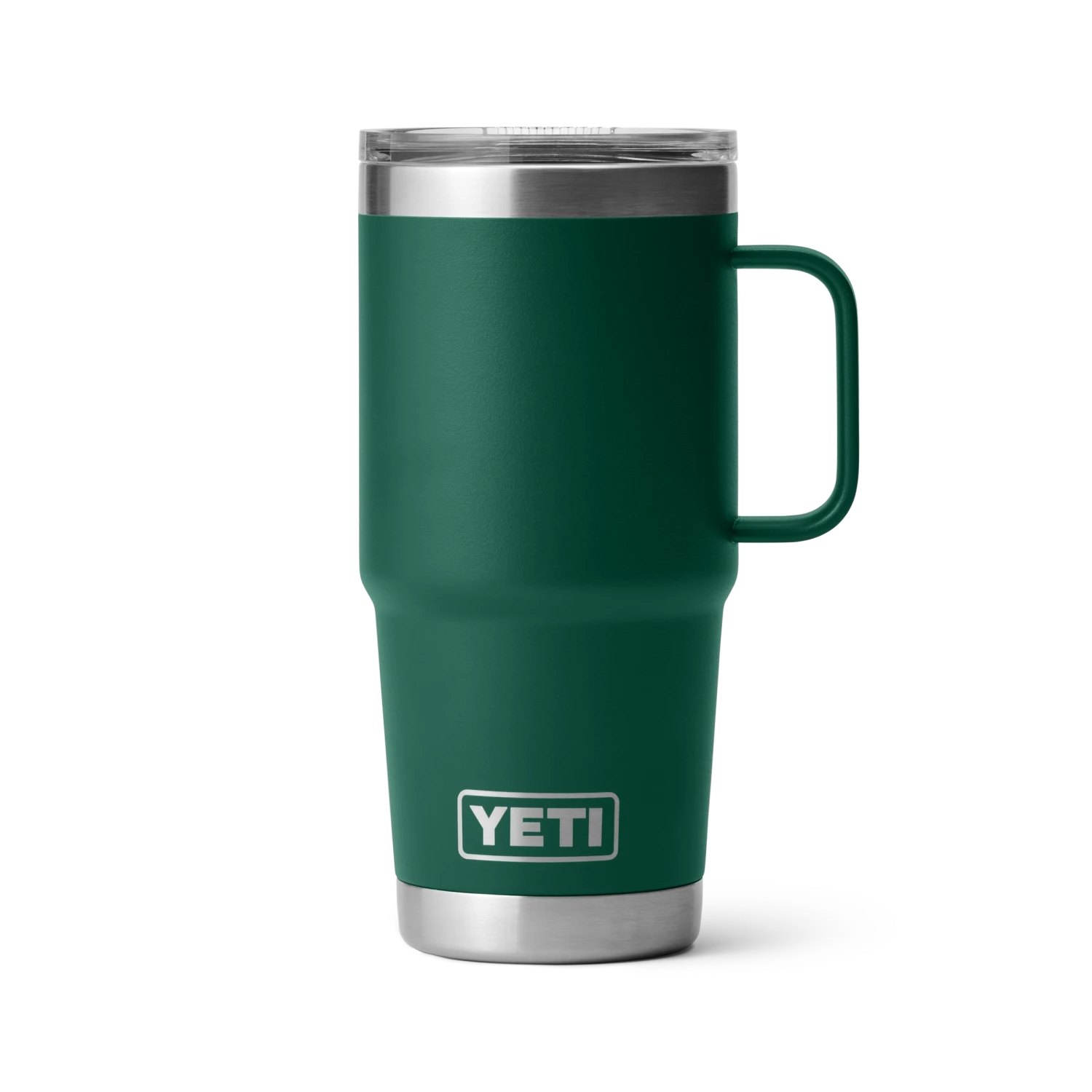 YETI "Rambler" 20oz Travel Mug W Stronghold Lid -Traeger Pellet Grills Site studio drinkware Rambler 20oz Travel Mug Black Forest Green Front 5058 Layers F Primary B Primary 2400x2400 47d592ea b2b9 48e2 bcd0 0a7f47549cab