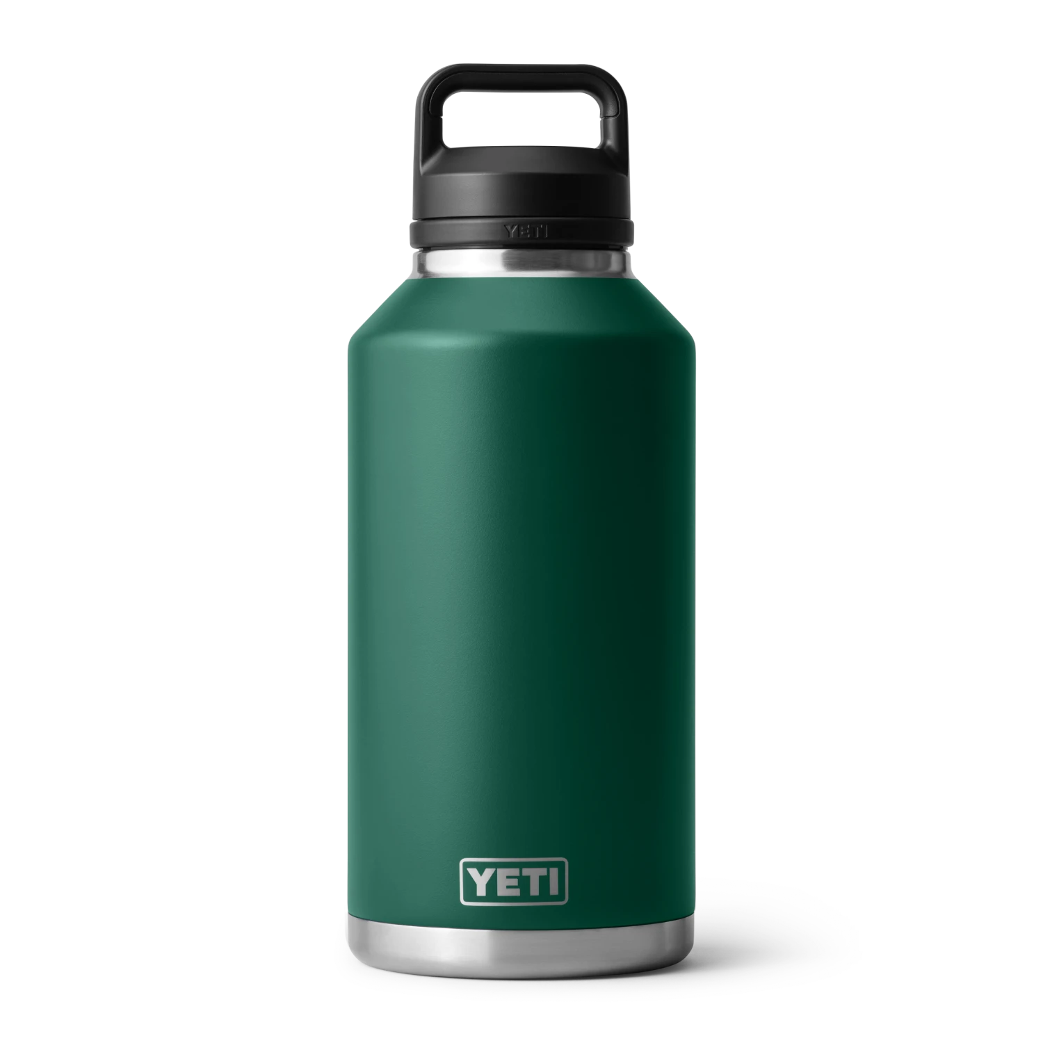 YETI "Rambler" 64oz Bottle -Traeger Pellet Grills Site studio drinkware Rambler 64oz Bottle Black Forest Green Front 3110 Primary B Primary 2400x2400 e2bf8511 a217 499b b684 a32b81b58a74