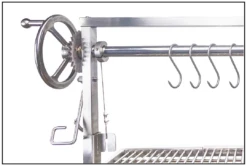 Tagwood BBQ "BBQ23SS" XL Argentine Charcoal & Woodfired Parrilla Grill 5 Tagwood BBQ "BBQ23SS" XL Argentine Charcoal & Woodfired Parrilla Grill -Traeger Pellet Grills Tagwood Grills Adjustable grate feature 04b60335 411f 4f92 8cf8 ca115f1efdeb