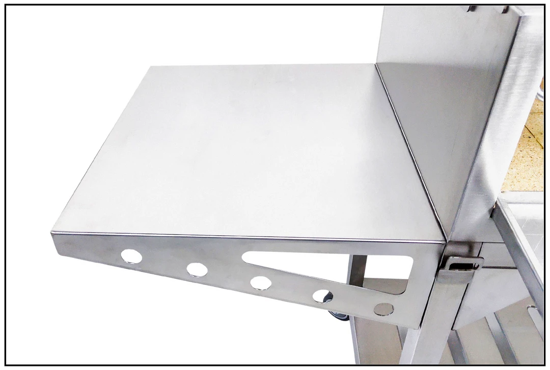 Tagwood BBQ "BBQ23SS" XL Argentine Charcoal & Woodfired Parrilla Grill Tagwood BBQ "BBQ23SS" XL Argentine Charcoal & Woodfired Parrilla Grill -Traeger Pellet Grills Tagwood Grills side table feature b3a90a61 252e 47f1 91e3 b7db2cbaaf1a