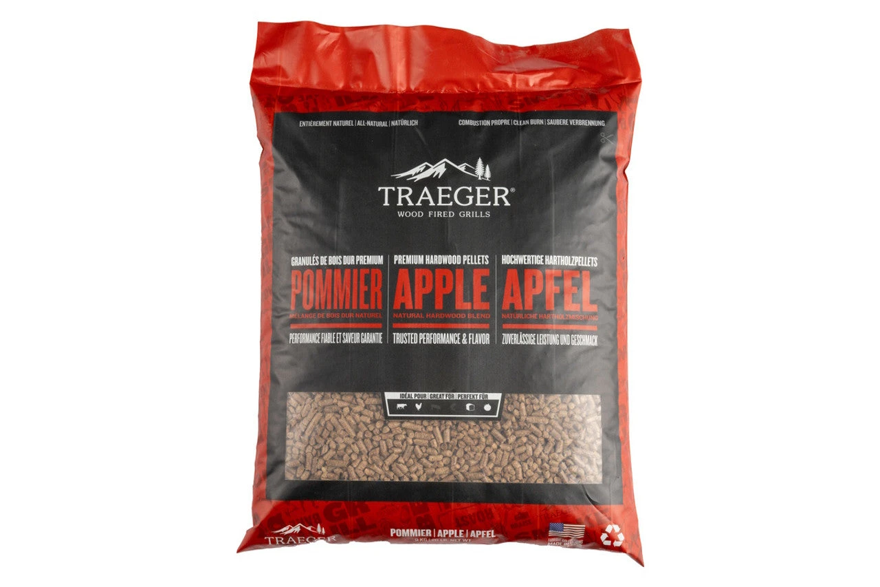 Traeger "Apple" Pellets Traeger "Apple" Pellets -Traeger Pellet Grills Traeger Apple Pellets 9kg Bag 66290