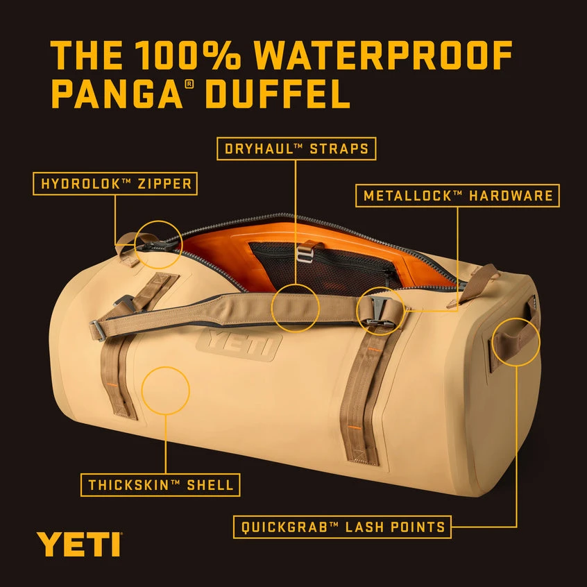 YETI "Panga" 75 Submersible Duffel YETI "Panga" 75 Submersible Duffel -Traeger Pellet Grills W 220059 TanPanga 2400x2400FeatureGraphic Duffel png 9ee49434 a97a 4ab2 b627 4795ae0c828d