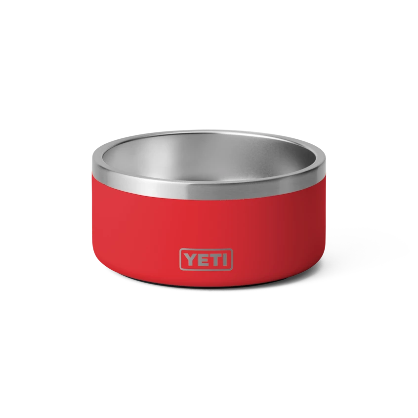 YETI "Boomer" 4 Dog Bowl -Traeger Pellet Grills W 220078 site studio 1H23 Boomer Dog Bowl 4 Rescue Red Front 4184 Primary B 2400x2400 475cb960 e7e9 4d83 96ee 20b7defdb613