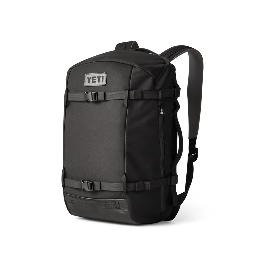 YETI "Crossroads" Backpack 22L YETI "Crossroads" Backpack 22L -Traeger Pellet Grills W Bags 22L Bkpk Black 3qtr 0365 B png