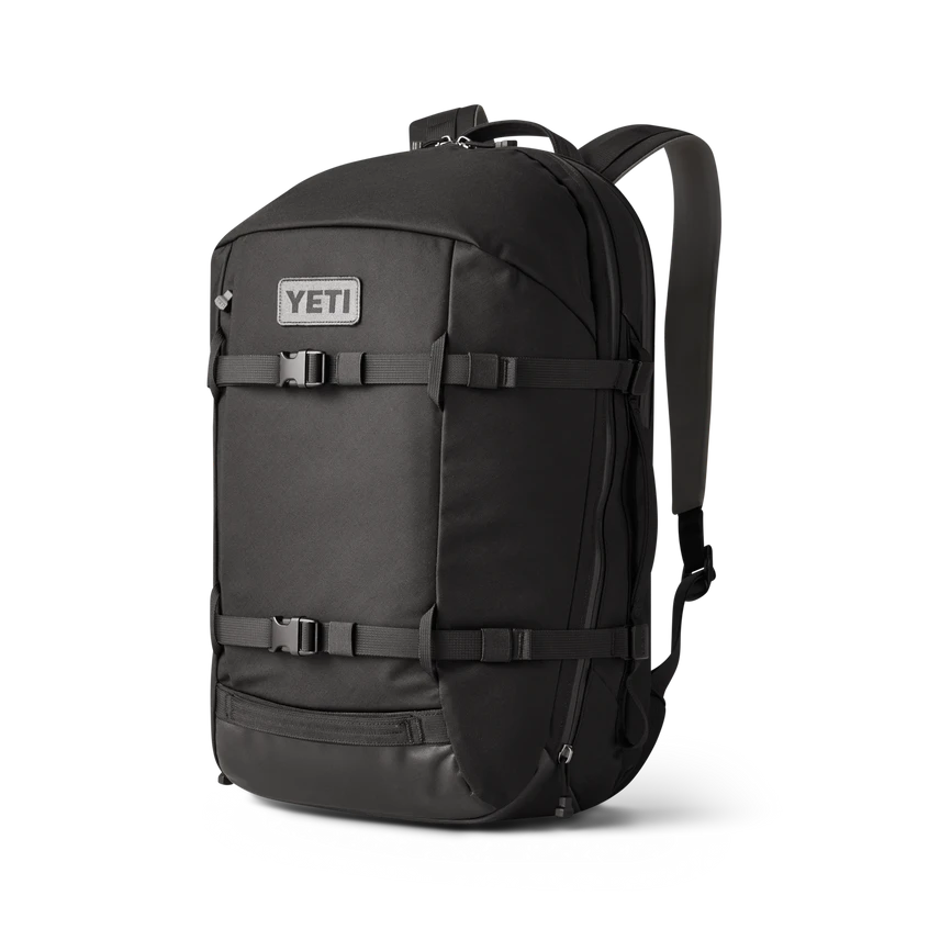 YETI "Crossroads" Backpack 27L YETI "Crossroads" Backpack 27L -Traeger Pellet Grills W Bags 27L Bkpk Black 3qtr 00314 B png