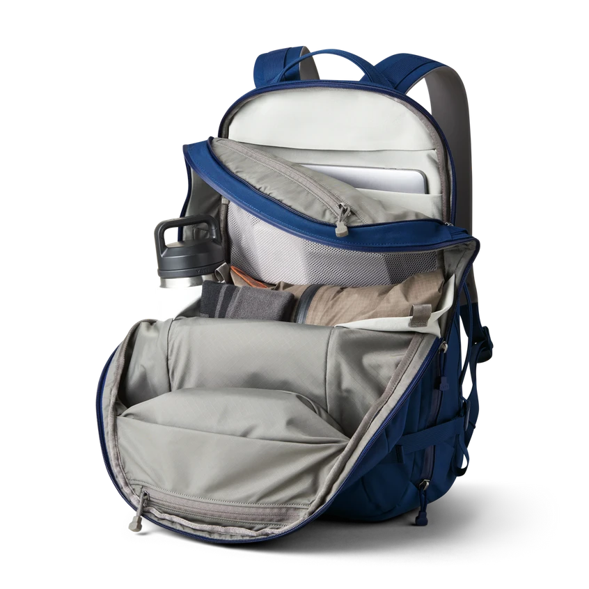 YETI "Crossroads" Backpack 27L YETI "Crossroads" Backpack 27L -Traeger Pellet Grills W Bags 27L Bkpk Navy Detail 00463 B png