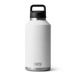 YETI "Rambler" 64oz Bottle -Traeger Pellet Grills W Drinkware BottleChug 64oz White Studio PrimaryB