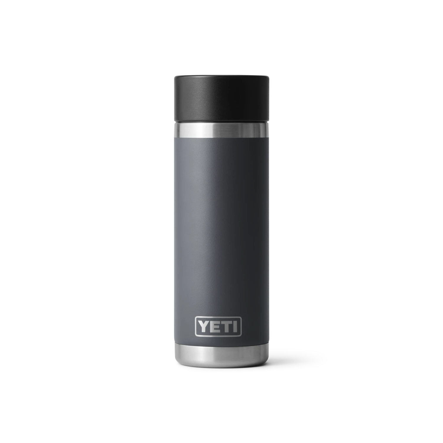 YETI "Rambler" 18oz Bottle w/ HotShot Cap YETI "Rambler" 18oz Bottle W/ HotShot Cap -Traeger Pellet Grills W site studio Drinkware Rambler 18oz Hotshot Bottle Charcoal Front 3139 Primary B 2400x2400 c828ae24 12ff 456b 9a0b bfe98a96f55e