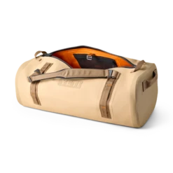 YETI "Panga" 75 Submersible Duffel 4 YETI "Panga" 75 Submersible Duffel -Traeger Pellet Grills W site studio Panga 75L Duffel Tan Open 2663 Primary B 2400x2400 png